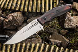 Туристический нож CityHunter K390 Red Micarta