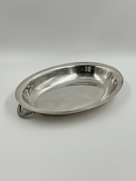 Блюдо посеребренное