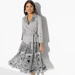 Комплект с юбкой Королева чувств (magic grey, 2 в 1) Charutti (Акция)