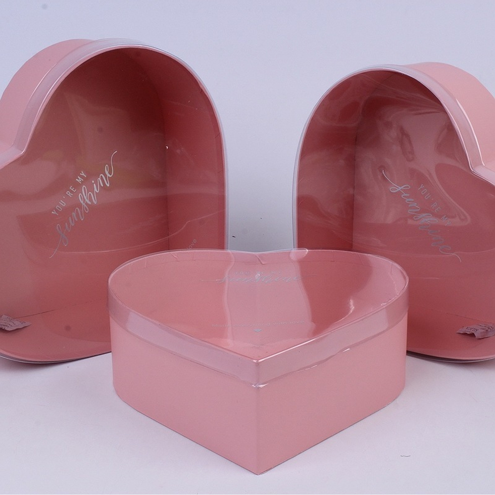 Коробка "Сердце" 19*16,7*5