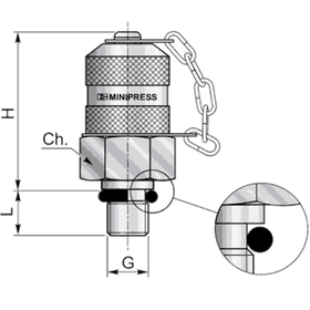 КТ 16x2 - 14x1.5 (Ш) o-ring (металл.)