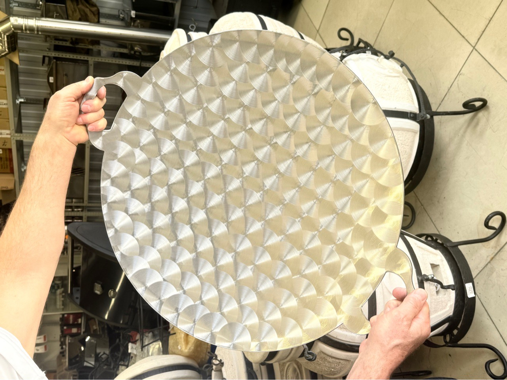 Садж нержавейка литые ручки 3д 60 см