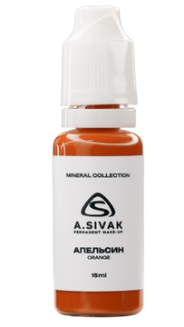 A.Sivak - Mineral Collection - Апельсин (минеральный пигмент для татуажа бровей)