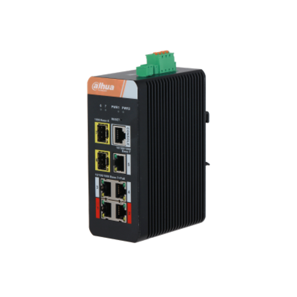 Сетевой PoE коммутатор DahuaDH-IS4207-4GT-120