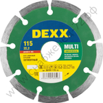 DEXX MULTI UNIVERSAL 115 мм (22.2 мм, 7х1.8 мм), алмазный диск (36701-115)