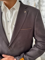 Пиджак мужской классический приталенный