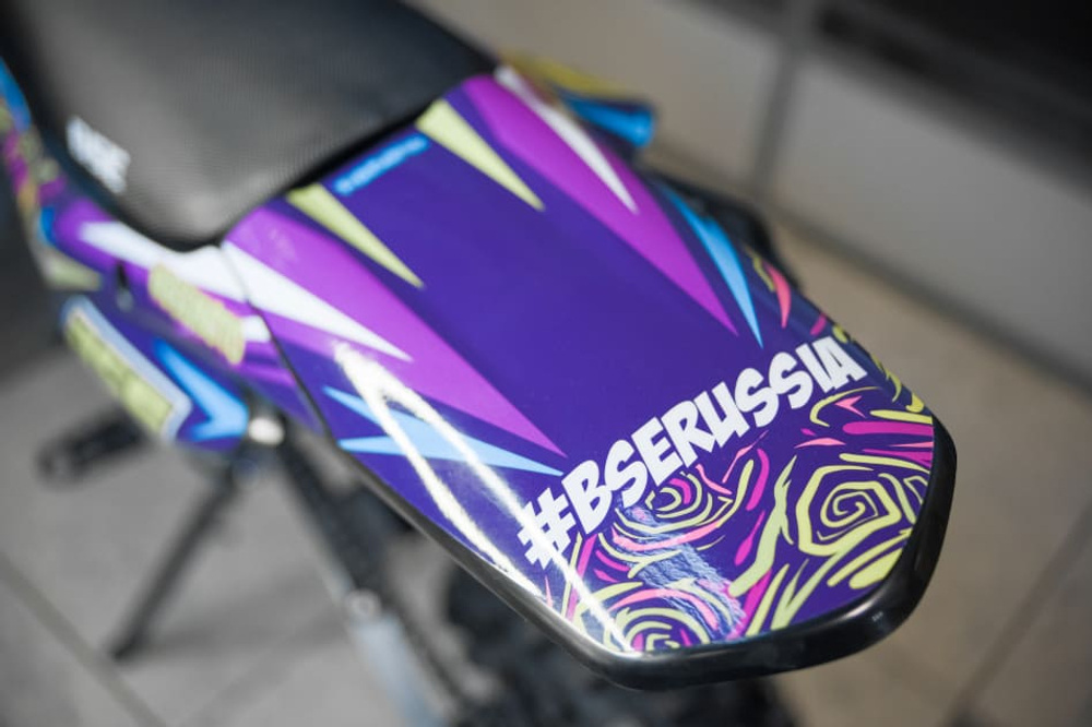 Питбайк BSE MX 125 17/14 Purple Dragon