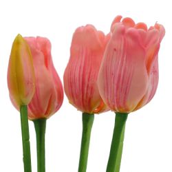 GAEM Цветы искусственные "Букет Тюльпанов" (Real Touch), L9 W9 H44 см