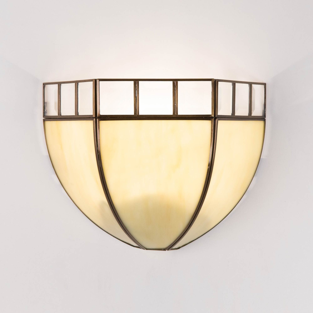 Citilux Шербург-1 CL440311 Бра витражное Бронза