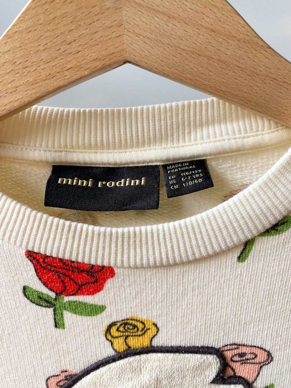 Хлопковая толстовка Mini Rodini, 122