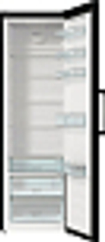 Отдельностоящий однокамерный холодильник Gorenje R619EABK6