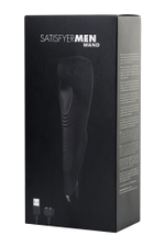 Мастурбатор нереалистичный Satisfyer Men Wand , силикон, чёрный, 20 см.