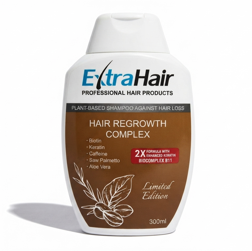 Шампунь ExtraHair для роста волос и против выпадения 300 ml.