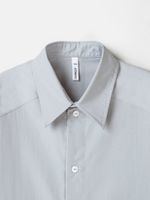 Рубашка оверсайз с коротким рукавом "Серая" 7+