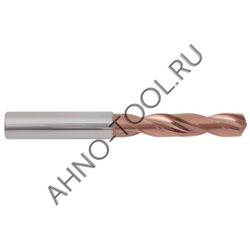 Сверло 10.4мм  твердосплавное 3D без подвода СОЖ. SP-X800031040 VHM AHNO по стали, чугуну, нерж. и ж