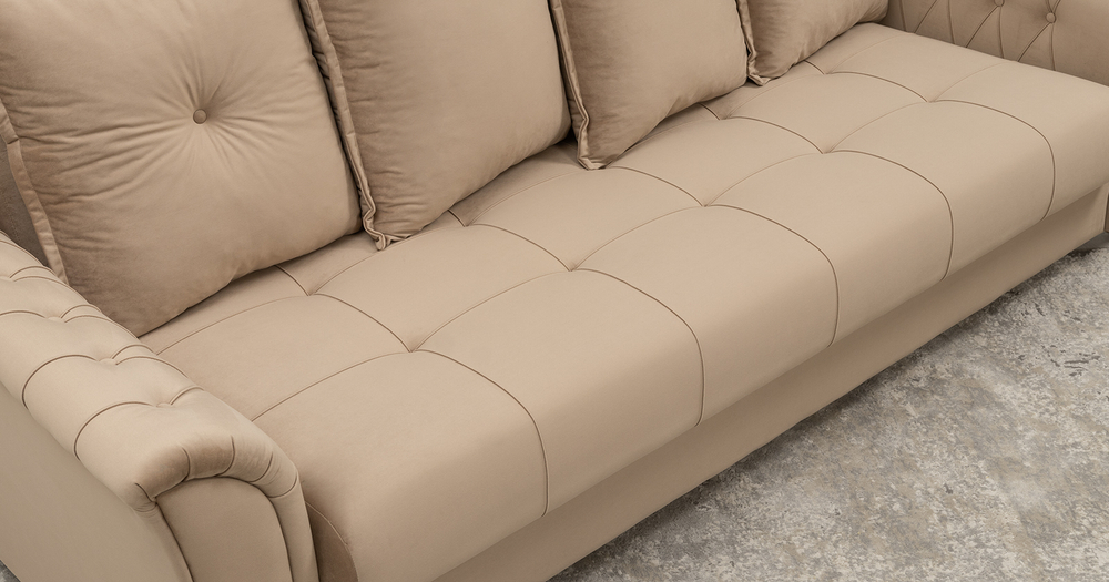 Диван кровать Ирис, Бежевый