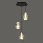 Подвесной светильник MD24001011-3A brass/champagne