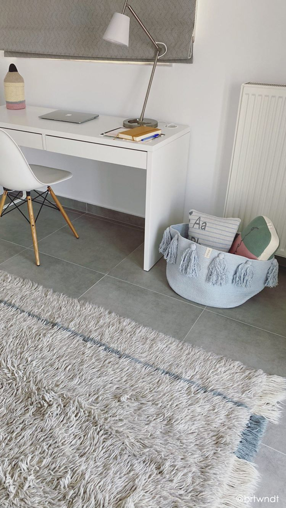 Шерстяной стираемый ковер Lorena Canals Winter Calm XL (200 x 300 см)