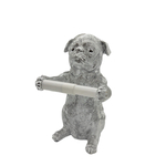 Держатель для туалетной бумаги  Мопс, 31 см