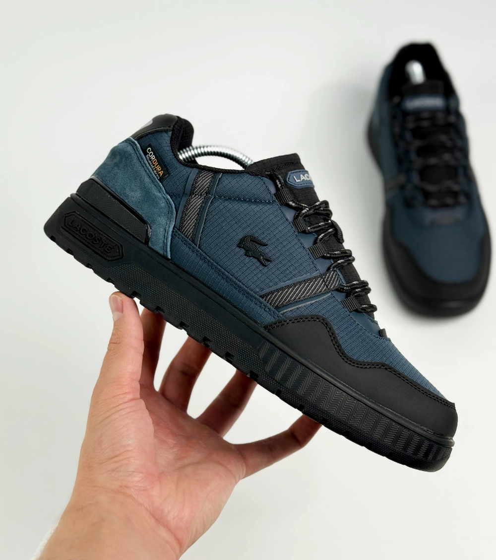 Кроссовки Lacoste Gore-Tex ТЕРМО #N585 (син.)