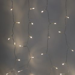 Садовая гирлянда ЭРА ERASF22-41 на солнечной батарее занавес 1,5Х1,5 метра 192 LED