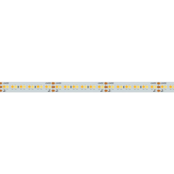 Светодиодная лента Arlight 19,2W/m 240LED/m 3528SMD теплый белый/белый 5M 025210(2)
