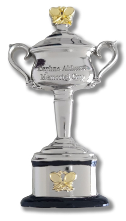 Gadżet Australian Open Magnet Women's Trophy - Серебро