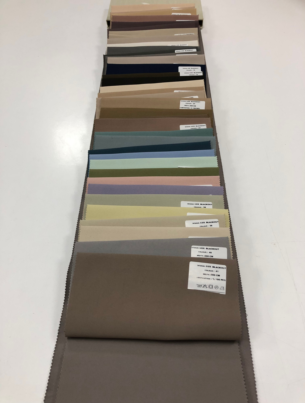 Портьерная ткань blackout двусторонний Aisa арт. Lux blackout (высота 300 см, Турция)