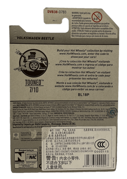 Hot Wheels Volkswagen Beetle (2017)