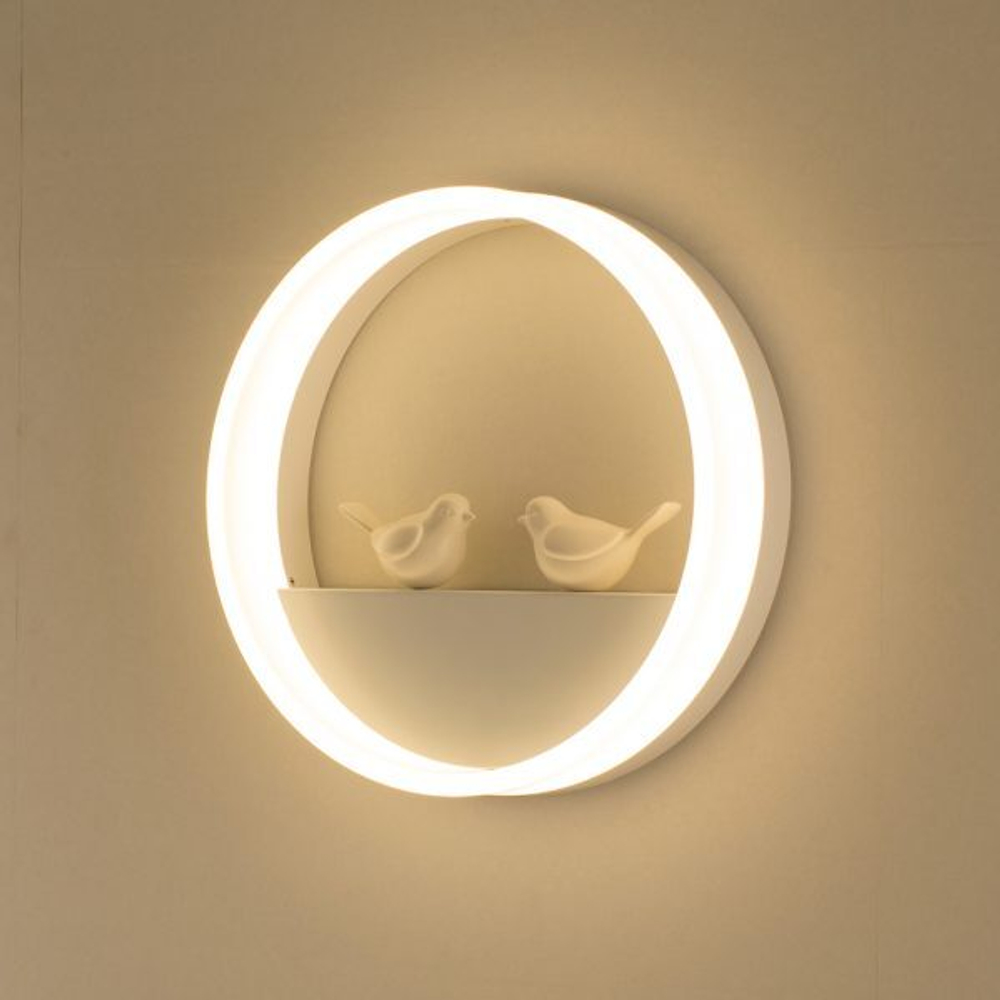 Настенный светодиодный светильник Home Light Астерия MMD-LED C090-3-15W 4000K белый