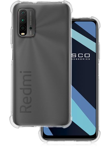 Чехол ROSCO для Xiaomi Redmi 9T оптом (арт. XM-R9T-HARD-TPU-TRANSPARENT)