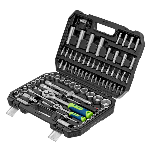 Набор инструмента 94 предмета, 1/2", 1/4" СИБРТЕХ