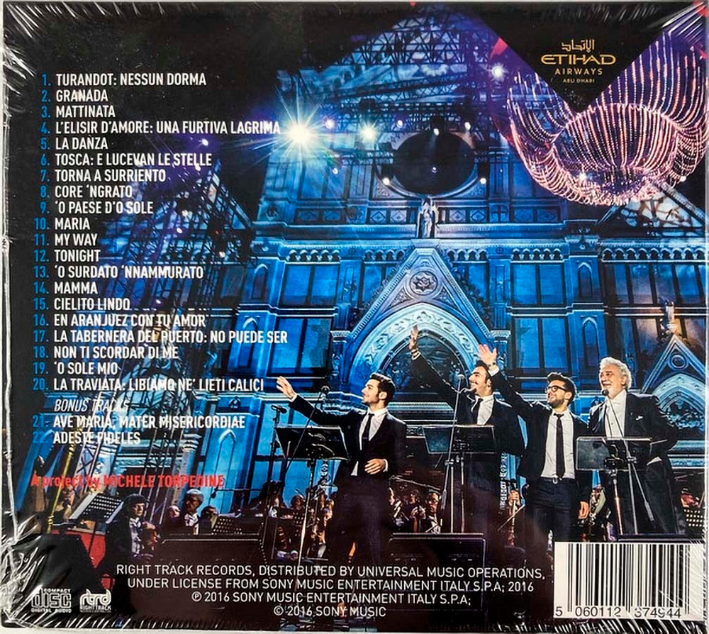 Il Volo With Placido Domingo / Notte Magica - A Tribute To The Three Tenors (CD)