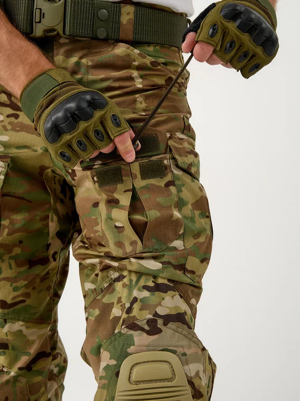 Брюки тактические GEN 3 COMBAT MULTICAM (Ген 3 Комбат мультикам), материал ткань рипстоп нейлон+хлопок (NYCO 50/50), расцветка MULTICAM, мужские, MIMICRYA