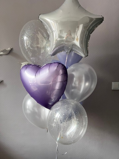 Набор шаров «Фиолетовая нежность»