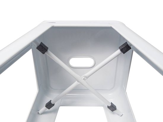 Стул барный TOLIX белый глянцевый