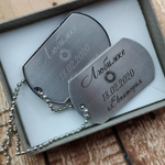 Флешка Армейский жетон 16Gb (лого)