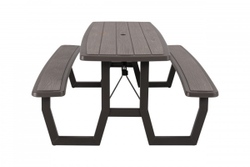 Стол складной с лавочками Lifetime для пикника