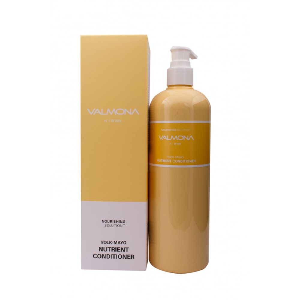 Кондиционер для волос Evas Valmona Nourishing Solution Yolk-Mayo Nutrient Conditioner Питание для поврежденных волос 480 мл