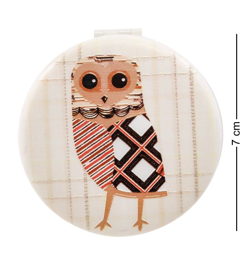 WW-104/3 Зеркало круглое «Семейка сов»