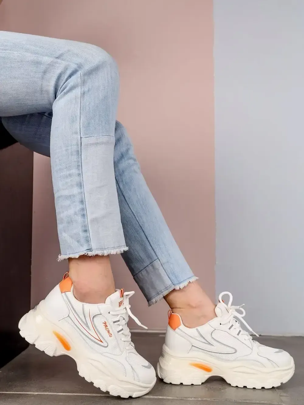 Кроссовки женские натуральная кожа