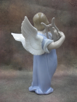 Статуэтка. Фарфор. Ангел с лирой. Lladro. Испания