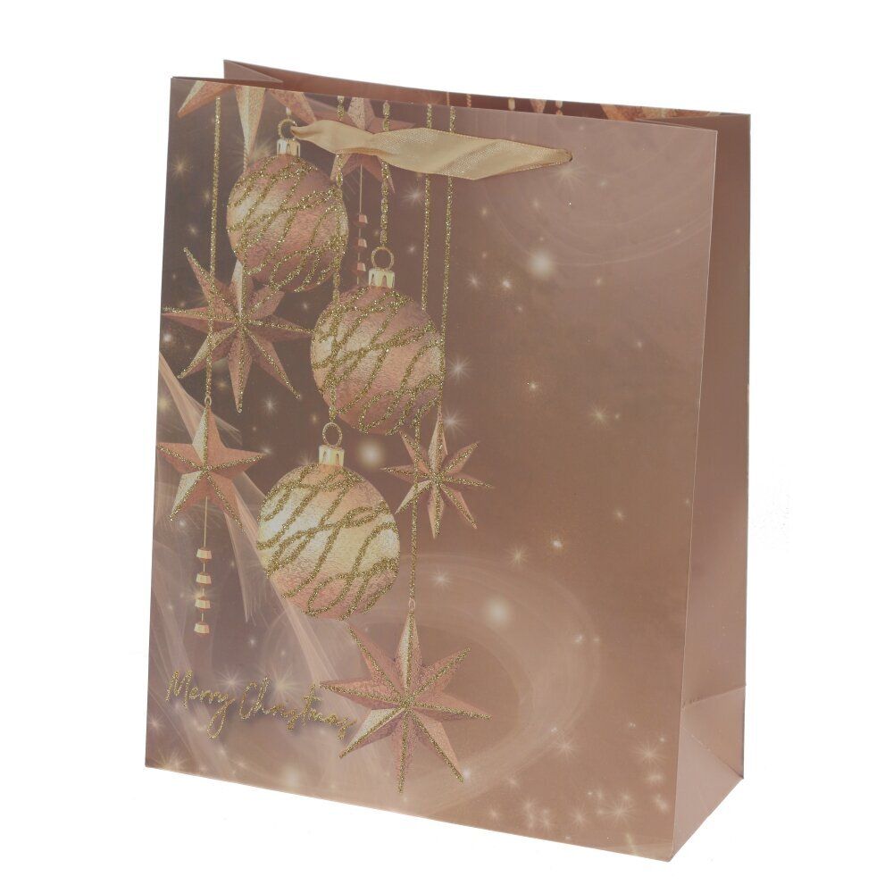 GAEM Пакет подарочный (бумага 210г/м2, блок микс 12шт), L26 W10 H32 см, 4в.