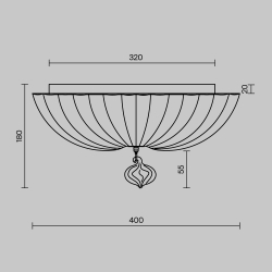 Потолочный светильник Maytoni C216-CL-03-N