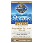 Garden of Life, O-Zyme ультра, наилучший комплекс пищеварительных ферментов, 90 растительных капсул