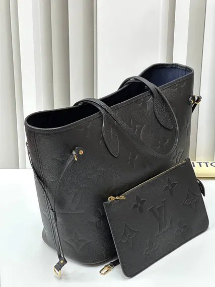 Сумка Louis Vuitton Neverfull MM черный