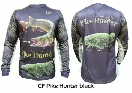 Джерси Crazy Fish Pike Hunter black - 3XL