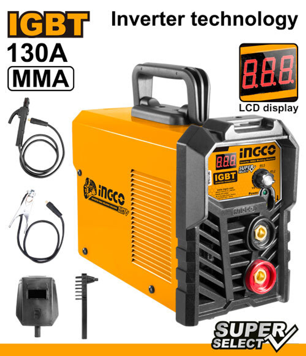Инверторный сварочный аппарат 130 А ING-MMA1302