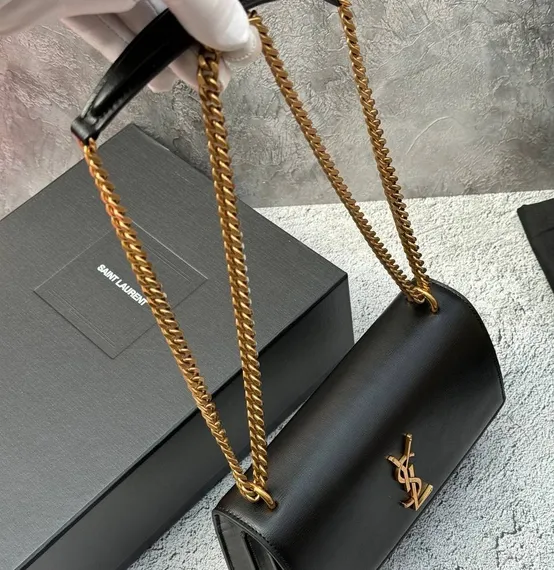 Сумка женская Saint Laurent Sunset Monogram Medium черный