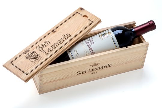 Tenuta San Leonardo San Leonardo в деревянной подарочной упаковке